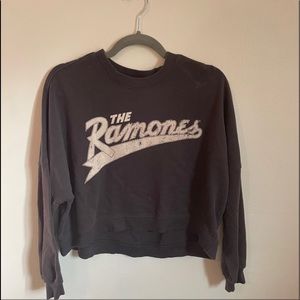 Dark grey Ramones sweater